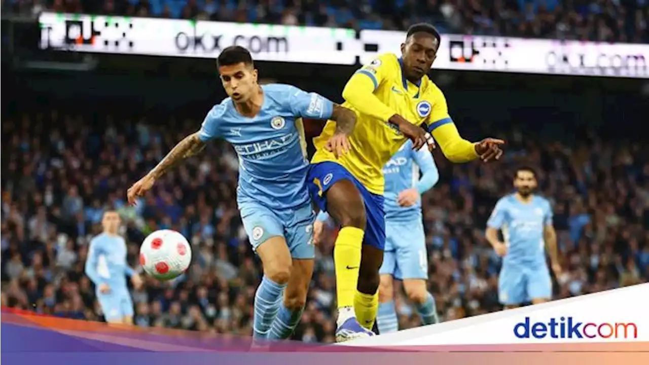 Man City Vs Brighton Tanpa Gol di Babak Pertama