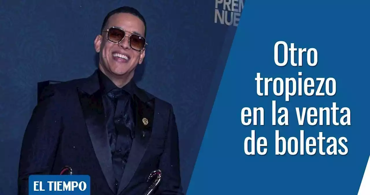 Daddy Yankee: aplazan nuevamente venta de boletas para concierto en Bogotá