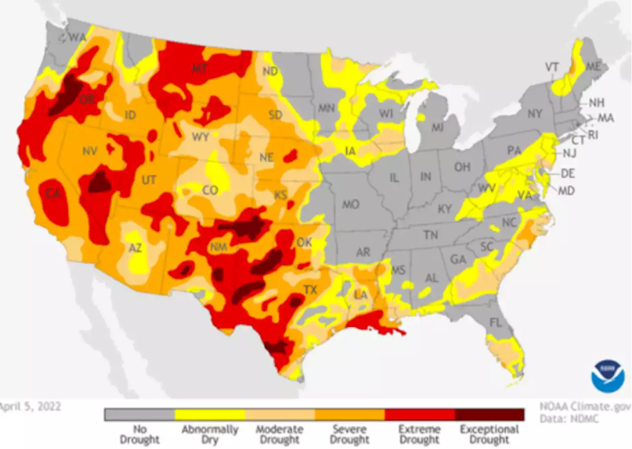 Western U.S. Drought Approaches Historic Levels - Here’s Why That Matters To You