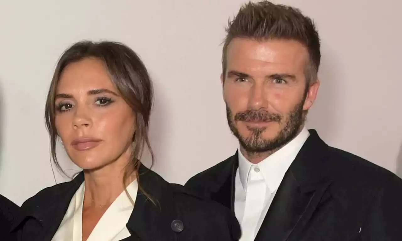 David and Victoria Beckham bond with son's girlfriend's family following wedding