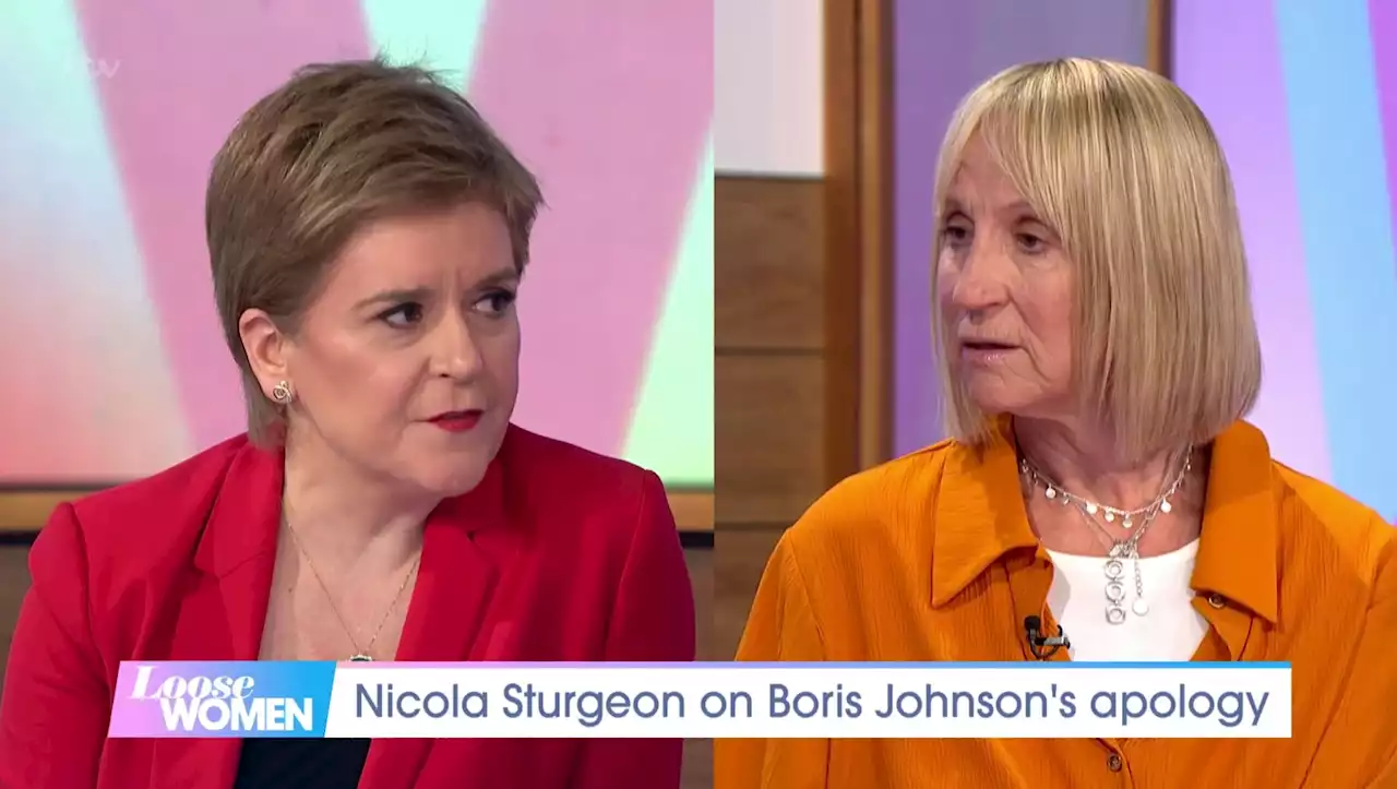 Carol McGiffin And Nicola Sturgeon In Loose Women Clash Over Scottish First Minister's Mask Breach