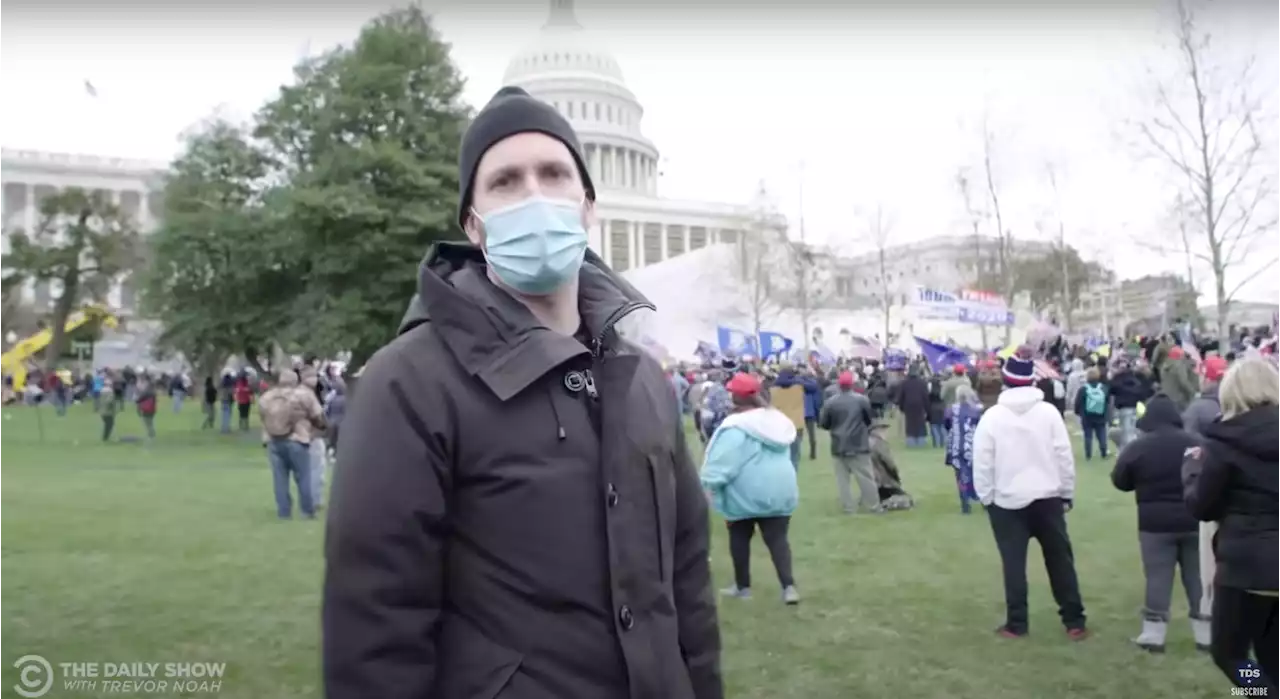 Jordan Klepper Pinpoints Moment He Decided To Flee U.S. Capitol Grounds On Jan. 6