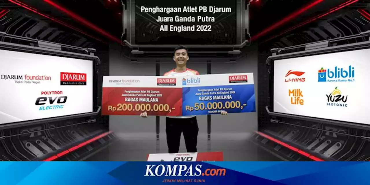 Juara All England 2022, Bagas Maulana Terima Bonus Ratusan Juta dari PB Djarum