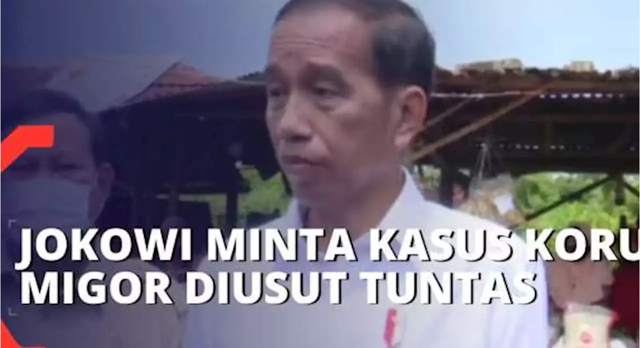 Jokowi Sebut Ada Permainan Dalam Kasus Kelangkaan Minyak Goreng