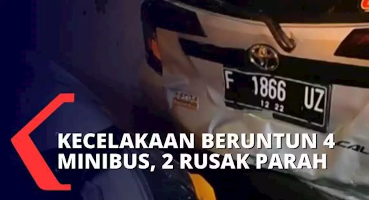 Mengantuk, Truk Tabrak Separator Jalan Hingga Kecelakaan Beruntun di Tol Dalam Kota, Tanah Abang