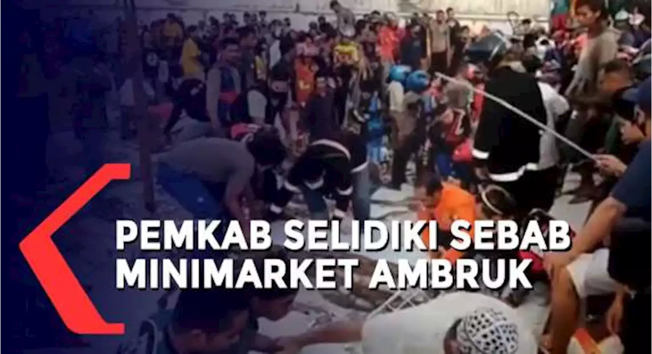 Pemkab Banjar Selidiki Penyebab Ambruknya Minimarket Alfamart Gambut, Dinas PUPR Bentuk Tim