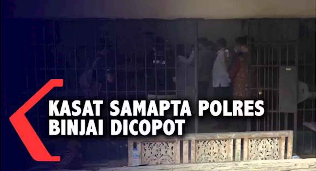 Polda Sumatera Utara Copot Kasat Samapta Polres Binjai