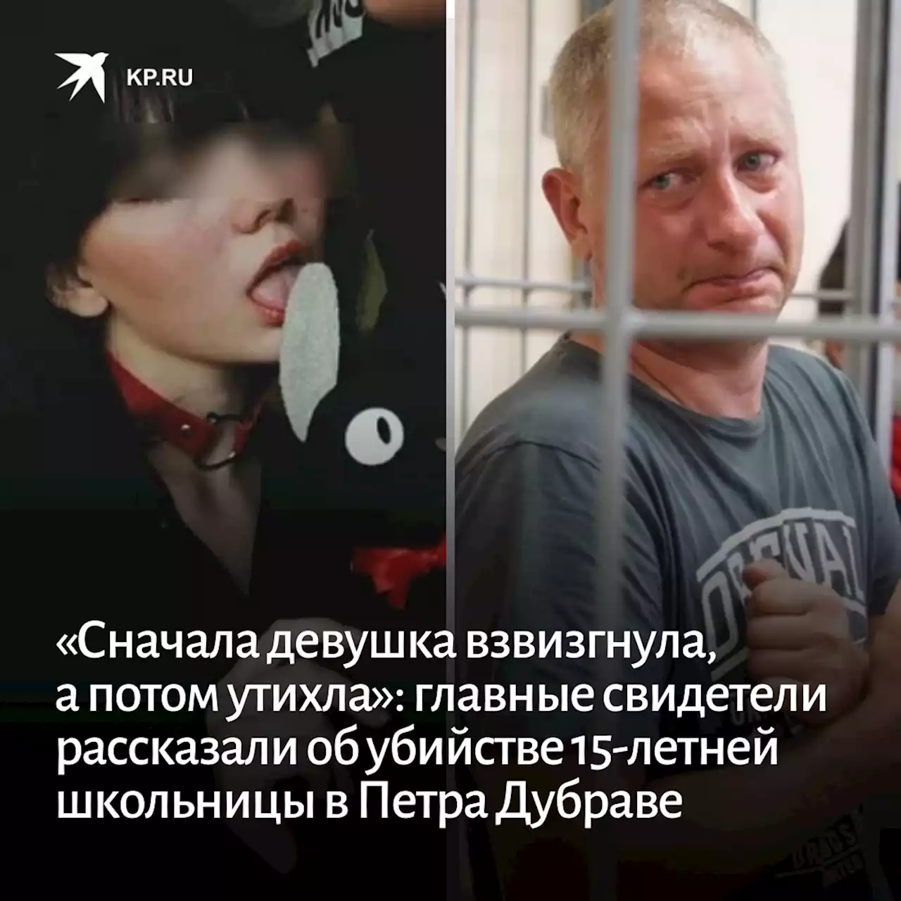 «Сначала девушка взвизгнула, а потом утихла»: главные свидетели рассказали об убийстве 15-летней школьницы в Петра Дубраве