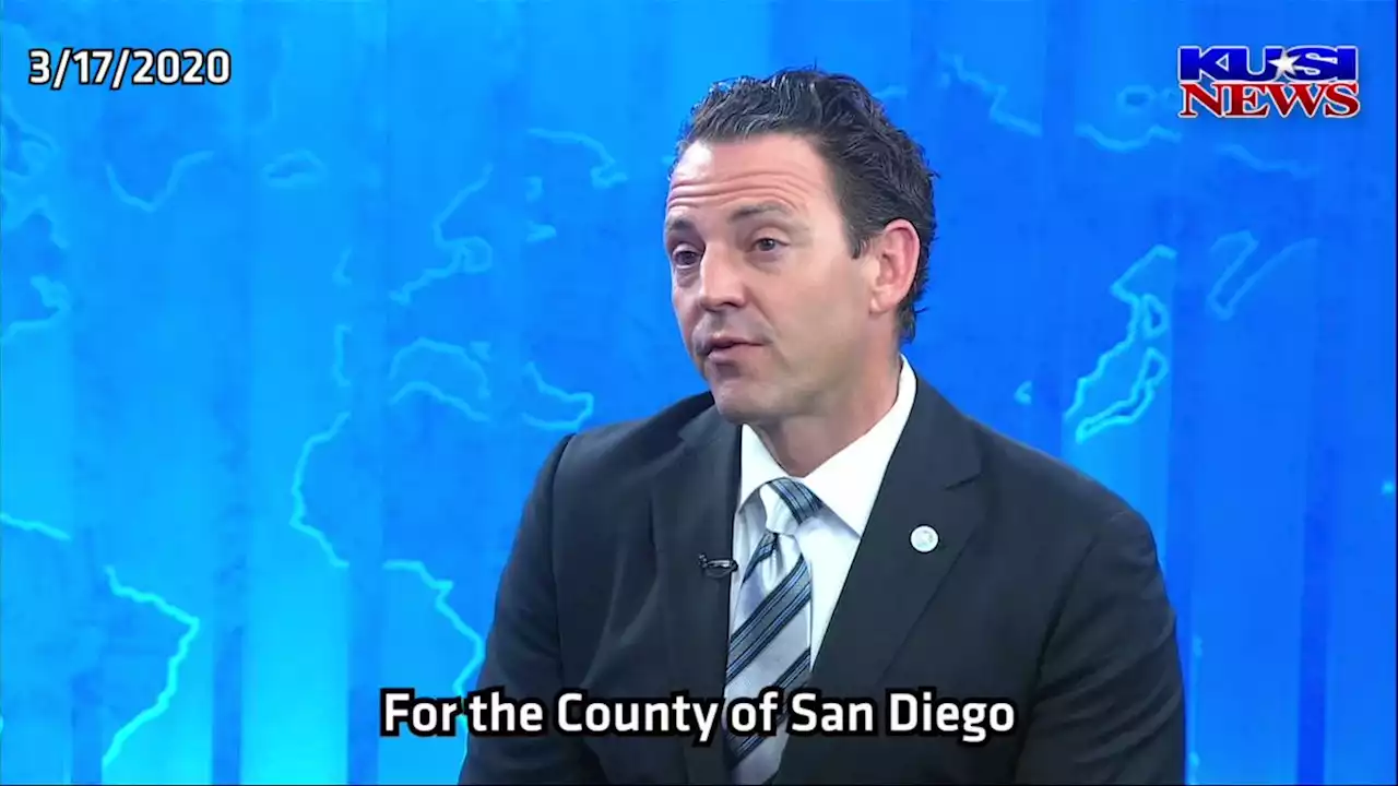 San Diego County Supervisor Nathan Fletcher on the new community response fund amid coronavirus outbreak -