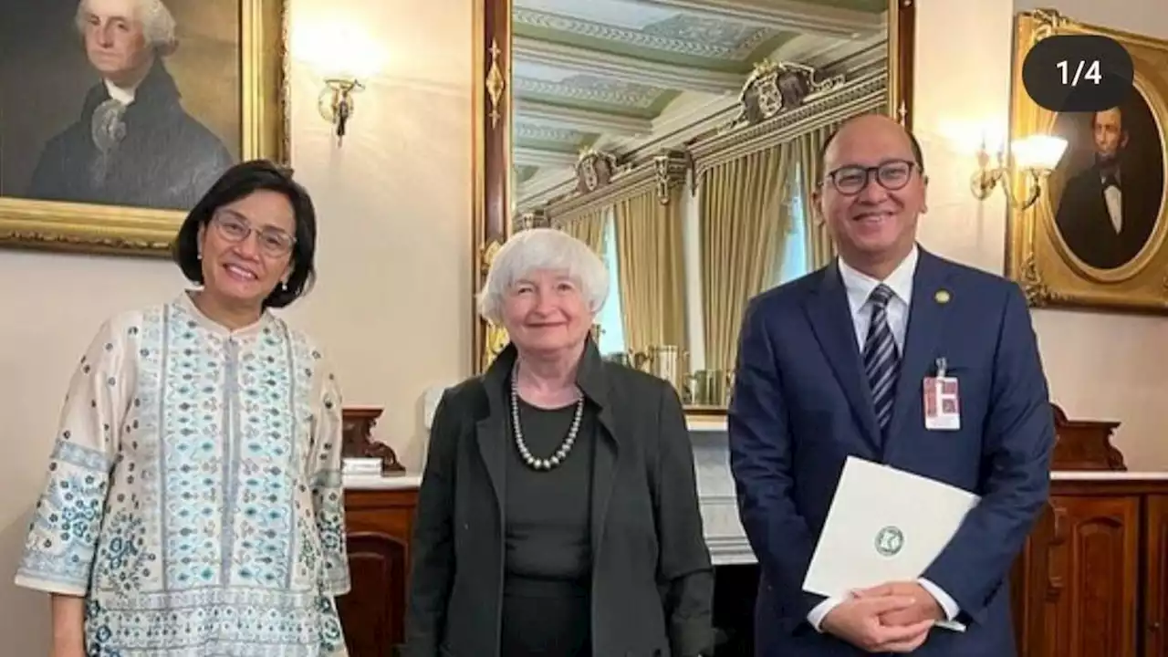 Bertemu Janet Yellen, Sri Mulyani Bahas Dampak Pandemi hingga Transisi Energi