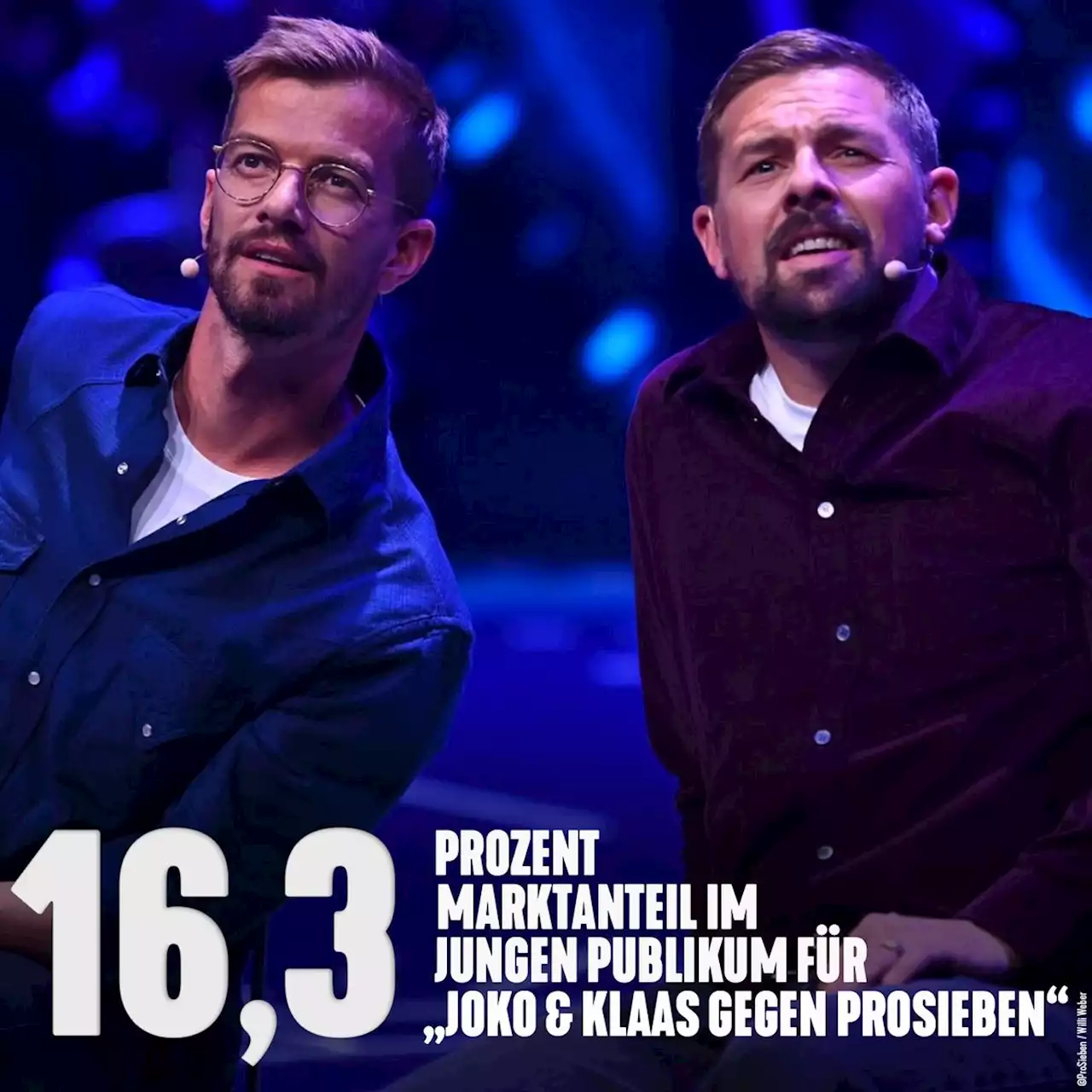 Starkes Comeback für „Joko & Klaas gegen ProSieben“