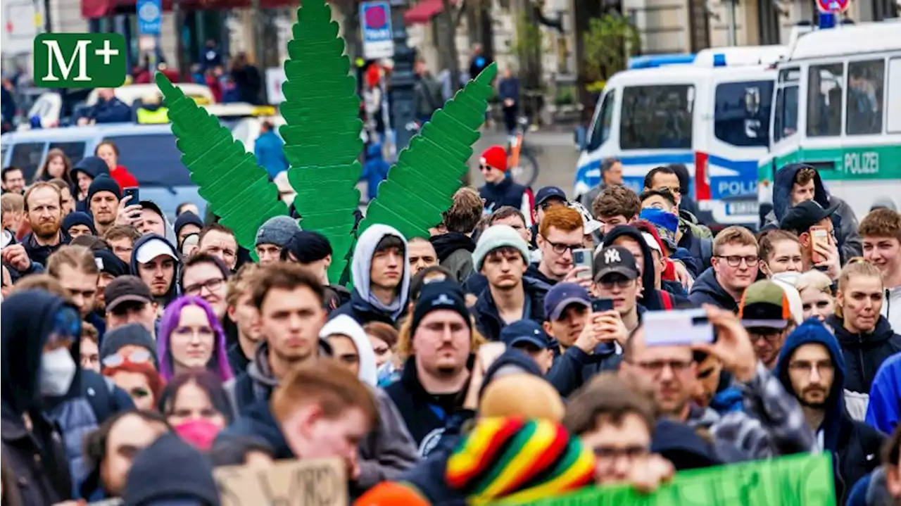 Hunderte kiffen für die Legalisierung von Cannabis