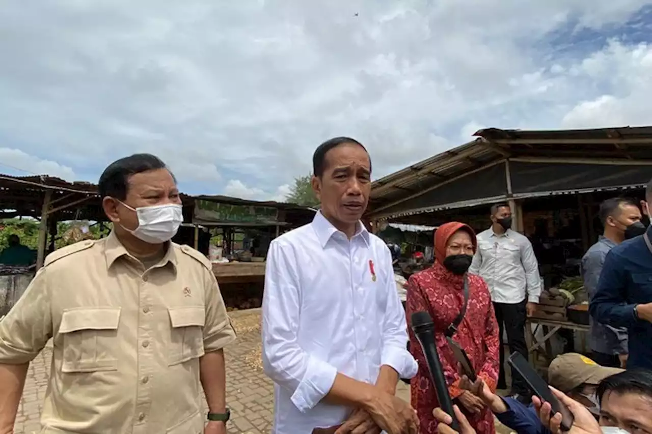 Didampingi Mensos Risma, Jokowi Pastikan Tak Ada Hambatan Penyaluran BLT Minyak Goreng - Pikiran-Rakyat.com