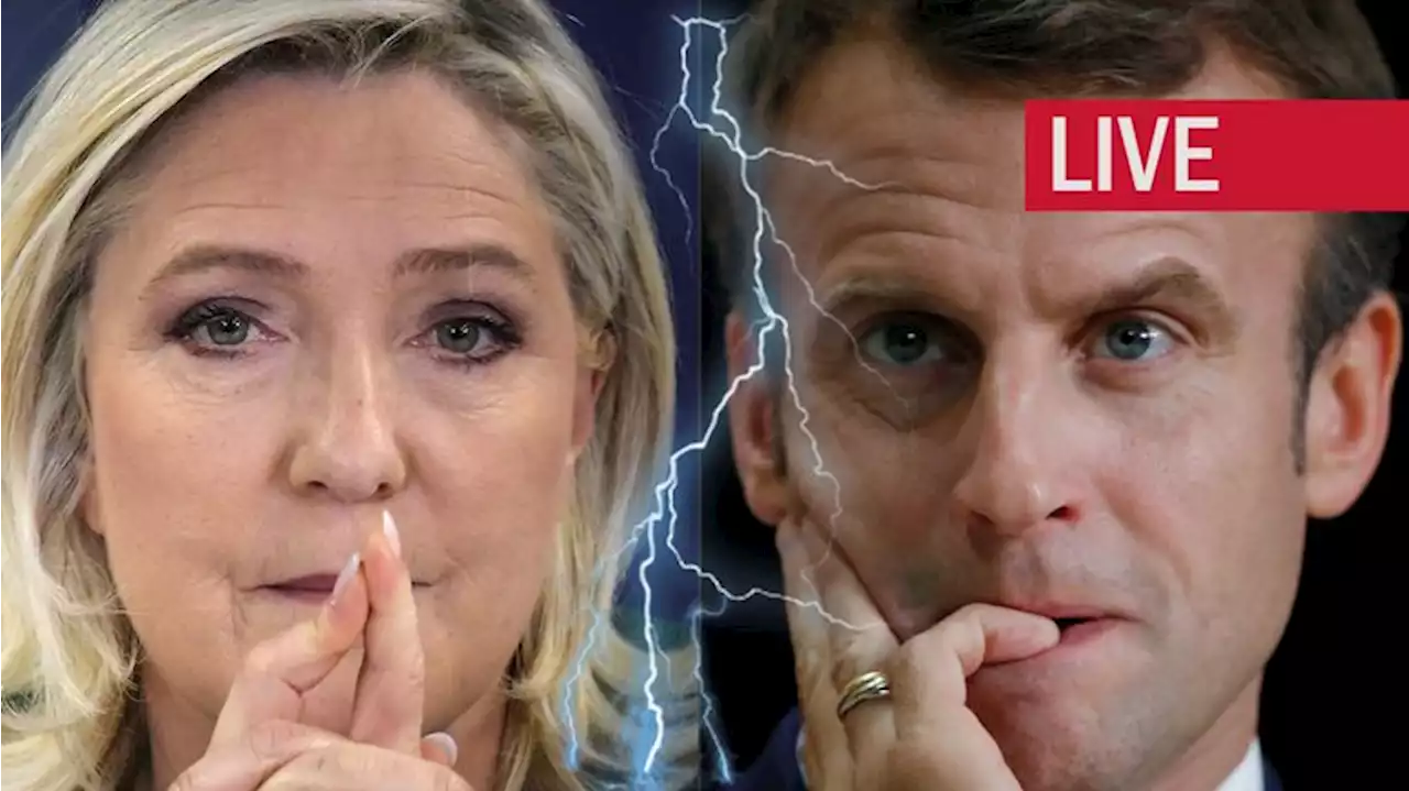 Présidentielle en France : pour Macron et Le Pen, l’heure est au grand débat télévisé (direct commenté)