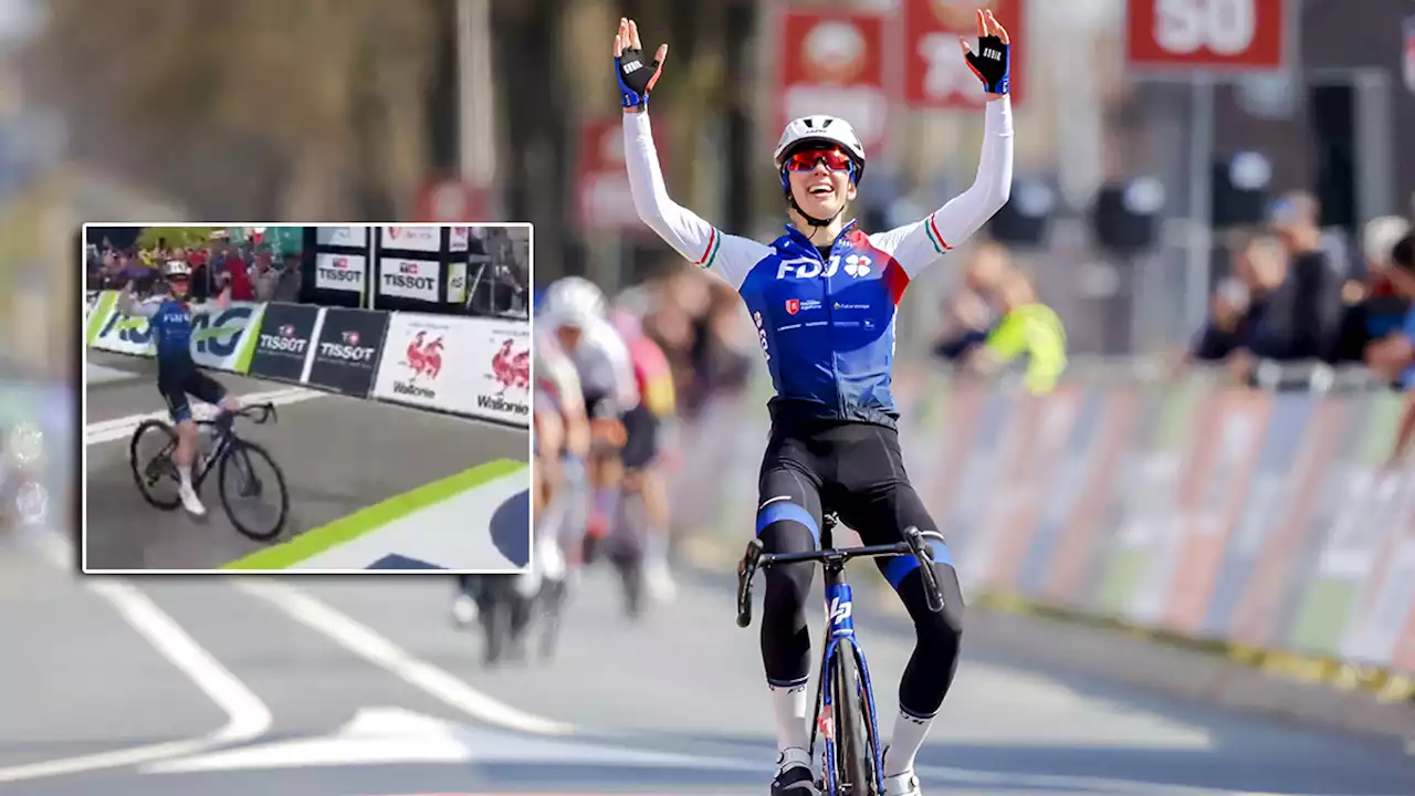 Le mur de Huy a encore frappé: la 25e Flèche Wallonne féminine est remportée par Marta Cavalli