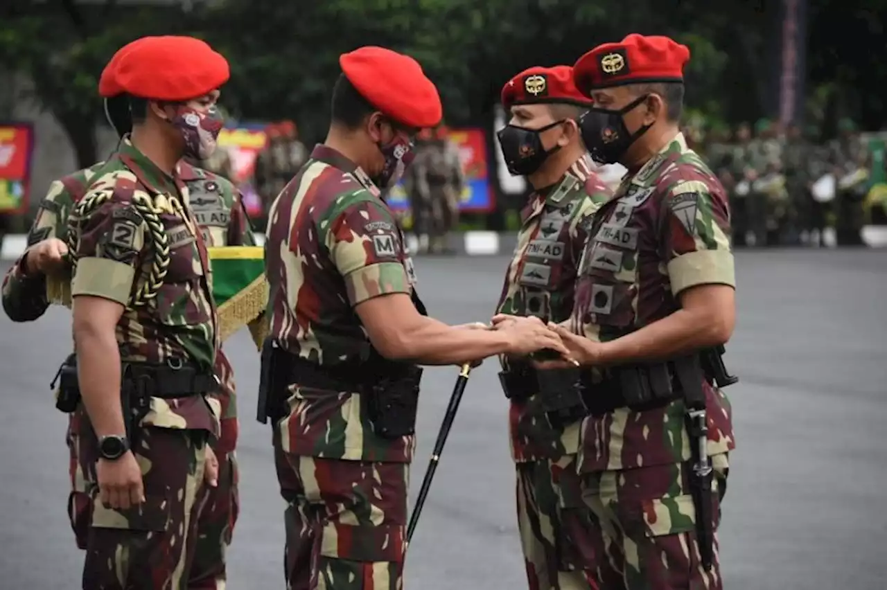 Kolonel Inf. Agus Sasmitha Resmi Jabat Danpusdiklatpassus Kopassus