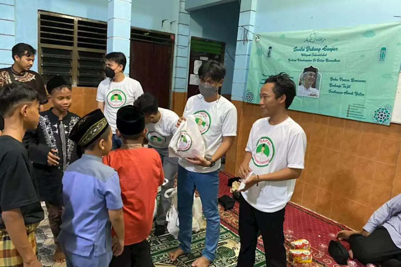 Santri Dukung Ganjar Jabodetabek Gelar Santunan dan Buka Puasa Bersama Anak Yatim