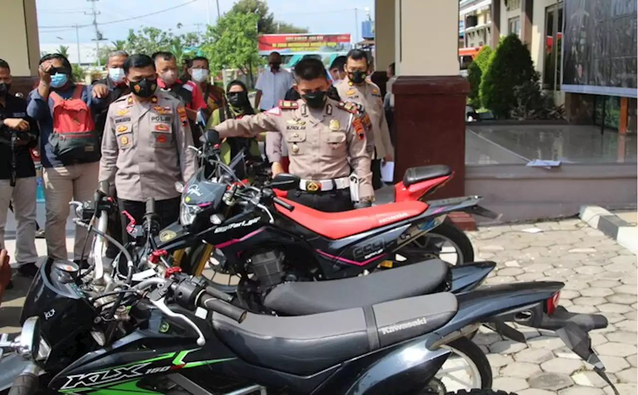 Ini Deretan Motor Milik Kawula Muda Klaten yang Disita Polisi