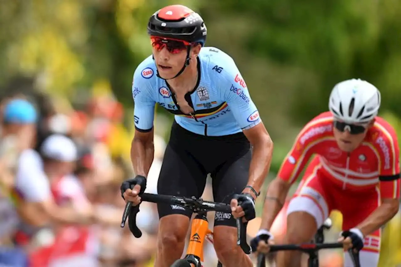 Flèche wallonne: Dylan Teuns s'impose au sommet du Mur de Huy devant Valverde