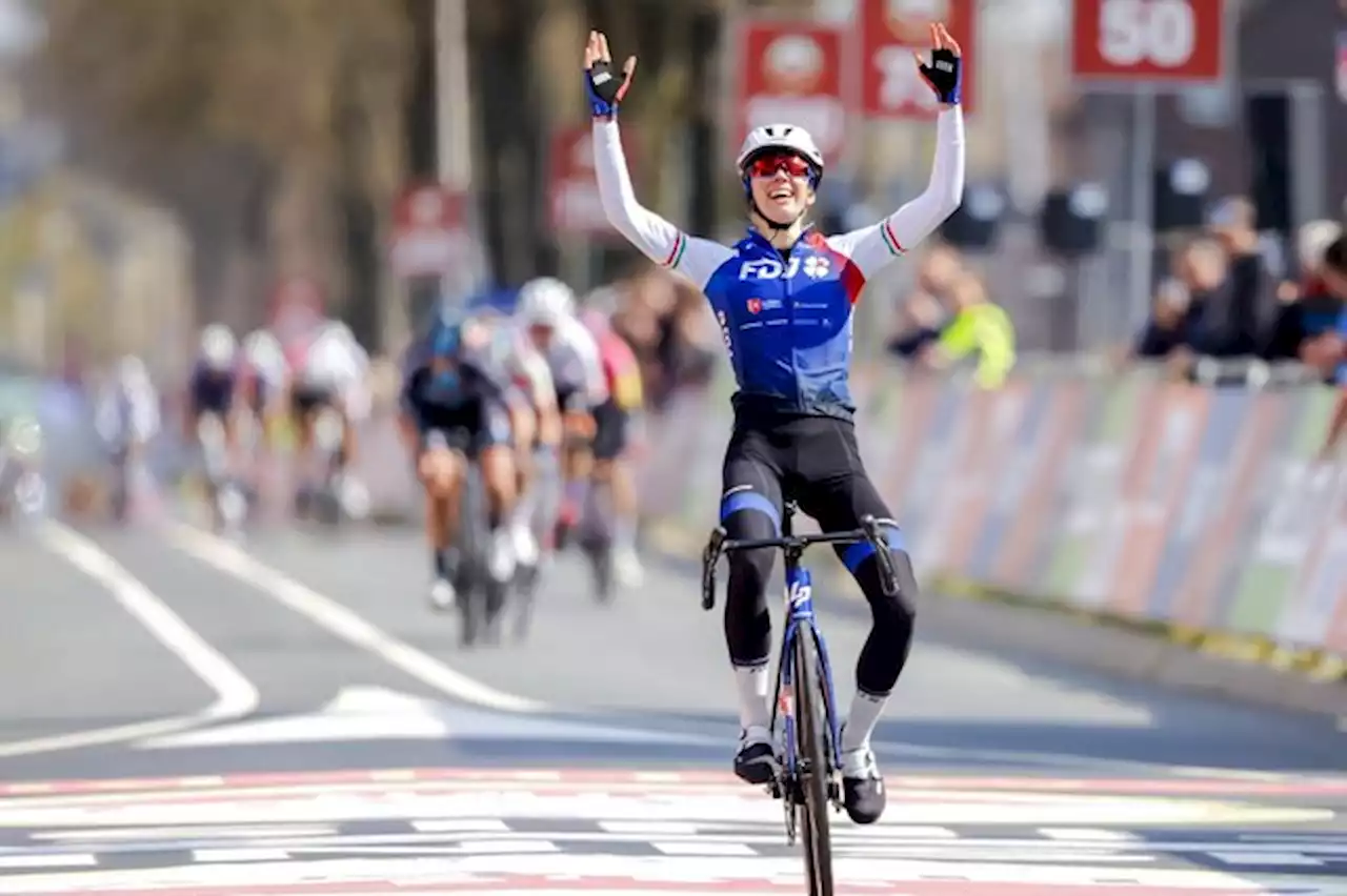 Marta Cavalli: 'Une victoire incroyable après celle de l'Amstel Gold Race'