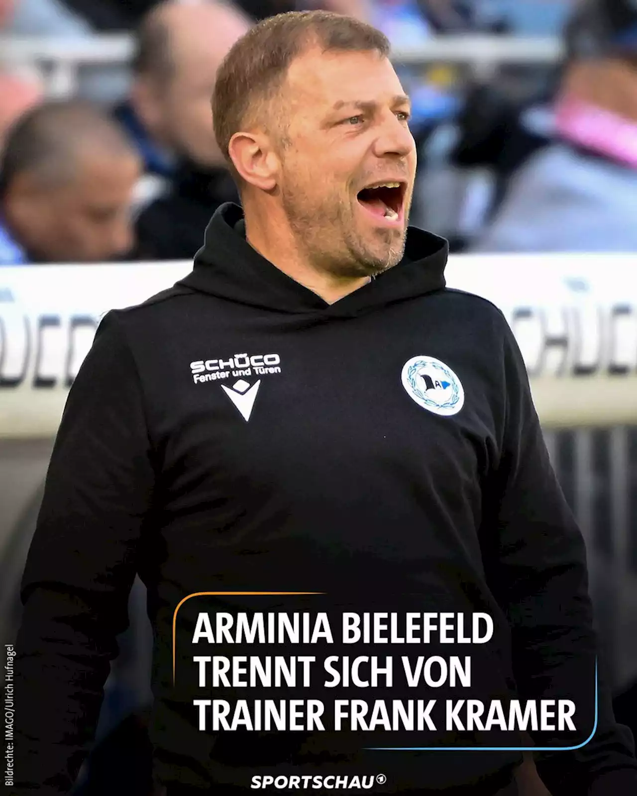 Fußball, Bundesliga: Arminia Bielefeld stellt Trainer Frank Kramer frei