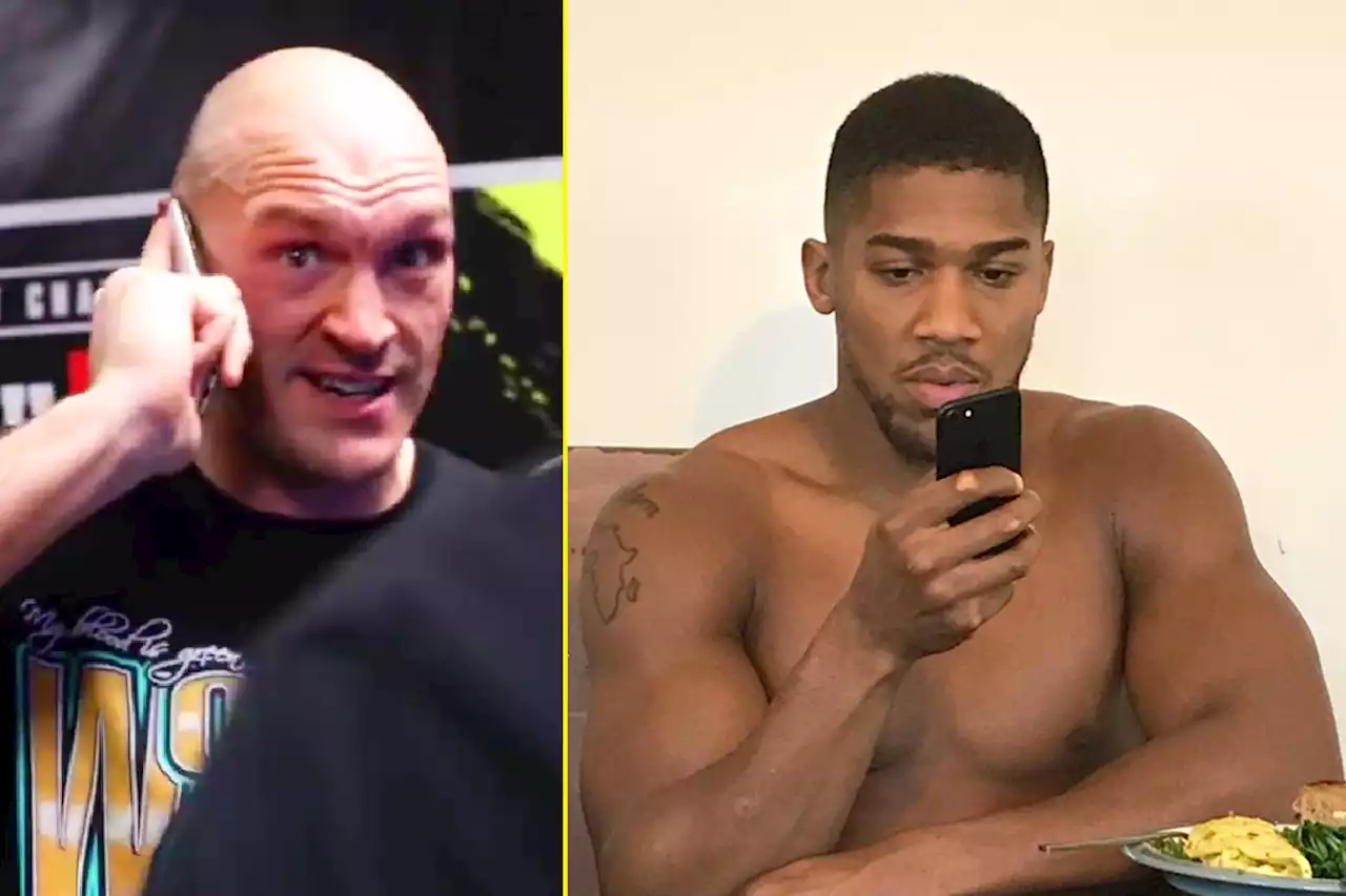 Tyson Fury invites Anthony Joshua to be in his corner for Dillian Whyte fight