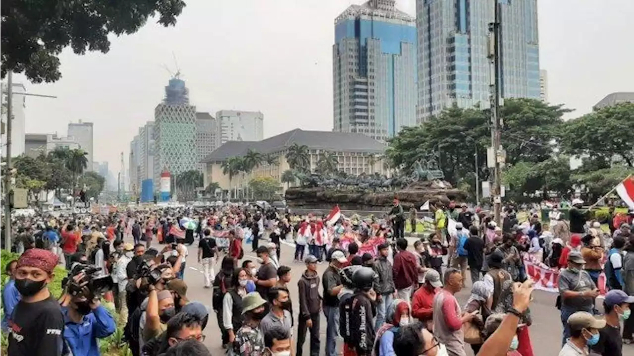 BEM UI Akan Kembali Gelar Aksi di Patung Kuda Besok, Bawa 7 Tuntutan - Tribunnews.com