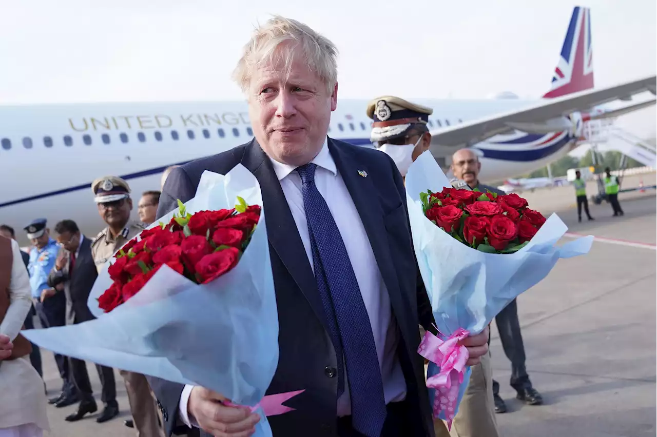 Johnson arrives in India to meet Modi, seek economic deals