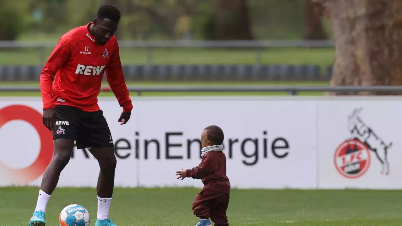 1. FC: Süßer Besuch für Kingsley Schindler: Hier kickt der kleine King