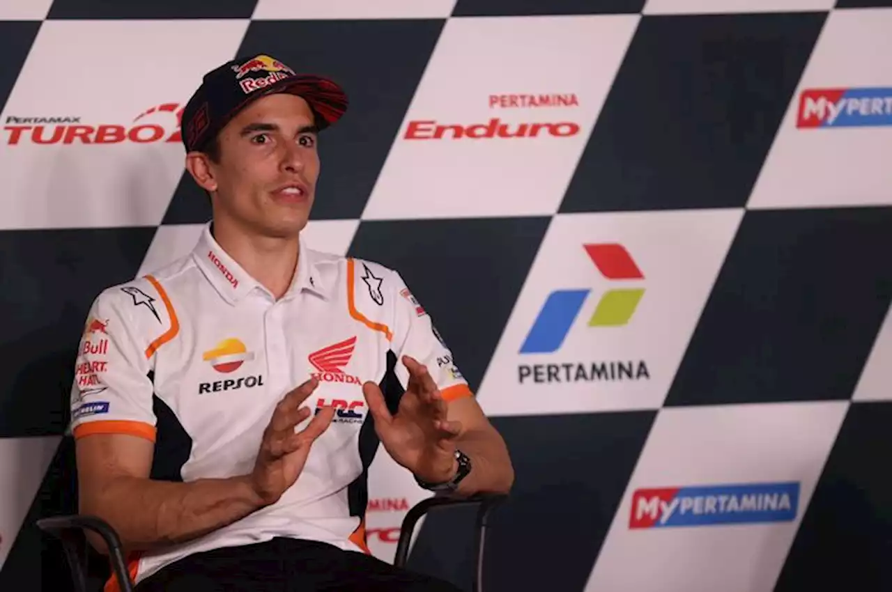 Belum Lempar Handuk, Marc Marquez Beri Isyarat Perang Masih Lanjut - Bolasport.com