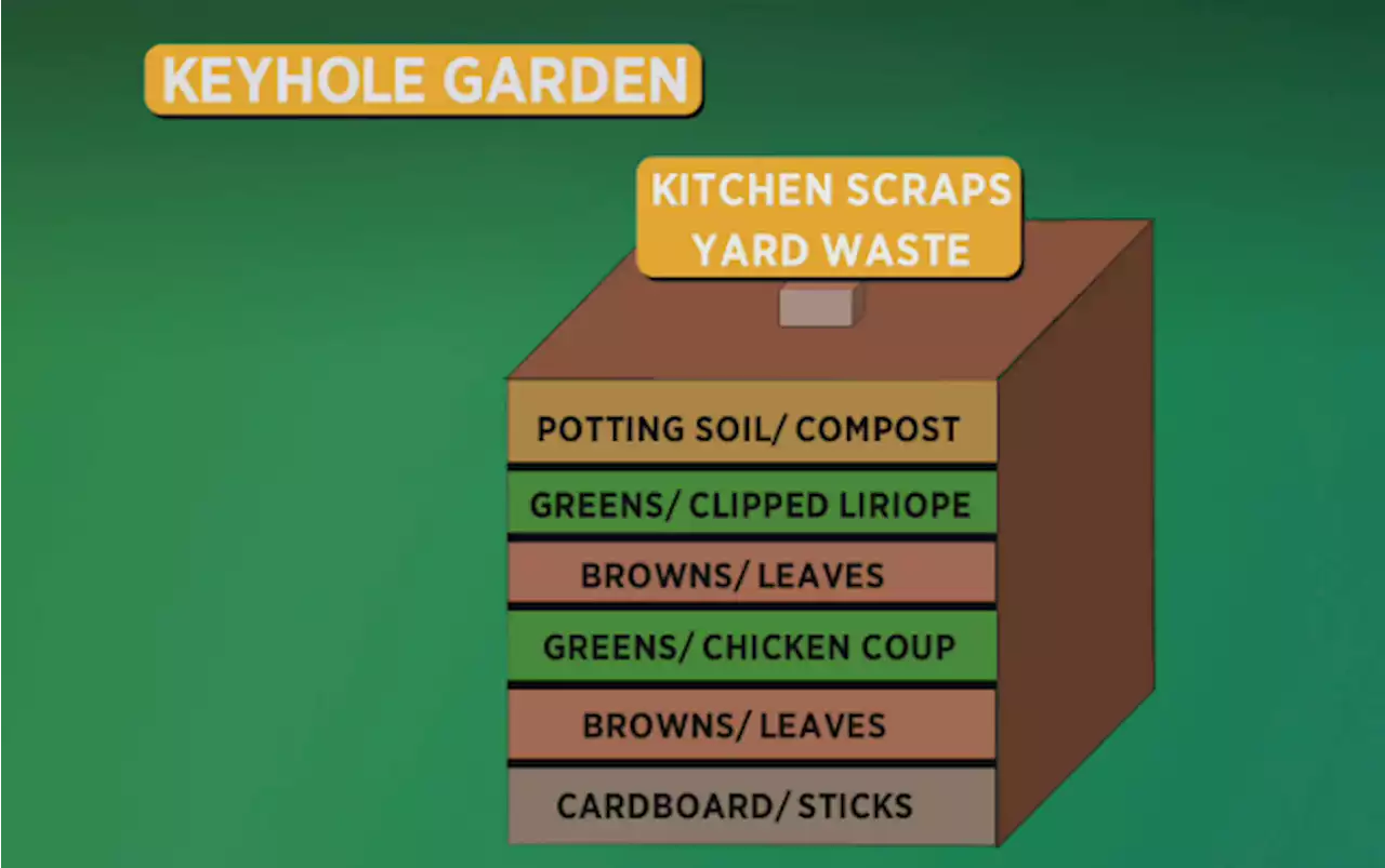 Gardening 101: Keyhole gardens