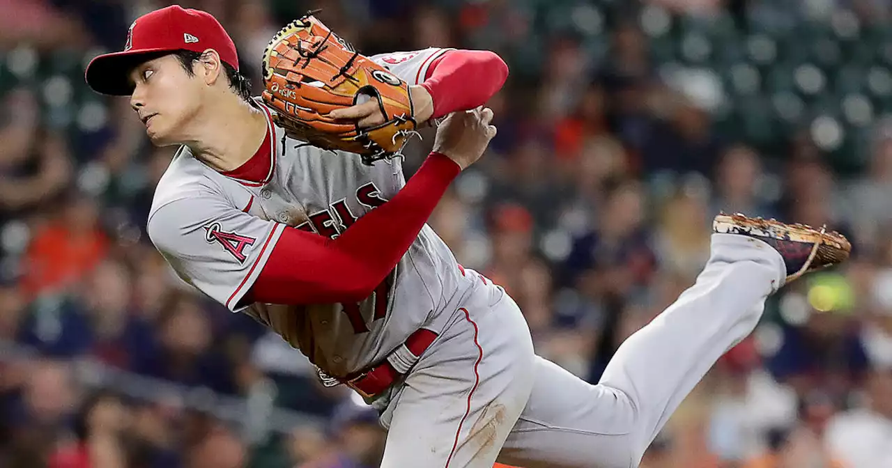 Ohtani K's 12, drives in two as Angels top Astros, 6-0