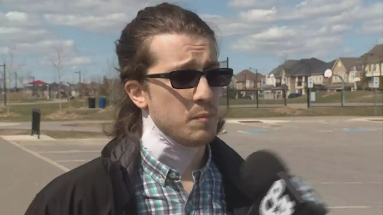 Man stabbed in neck in random attack at St. George Station says he feels lucky to be alive