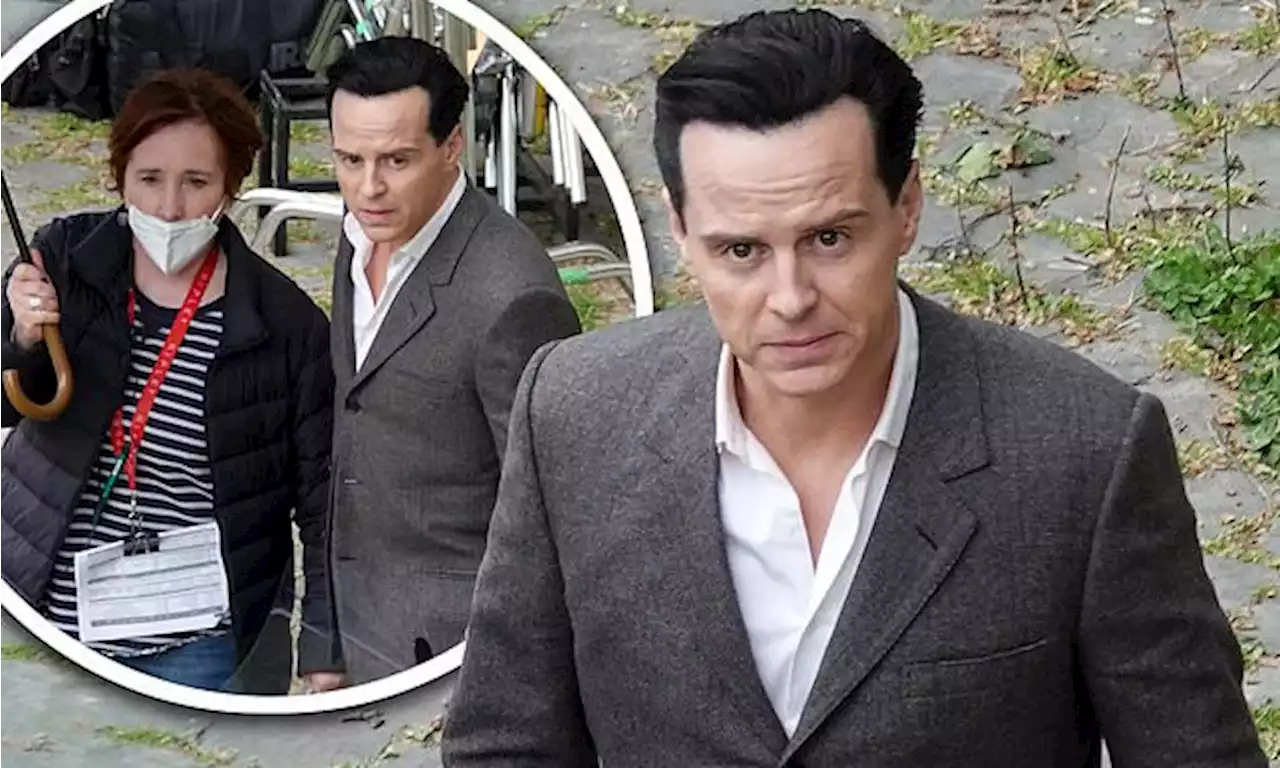 Andrew Scott is in good spirits on set of new Showtime drama Ripley