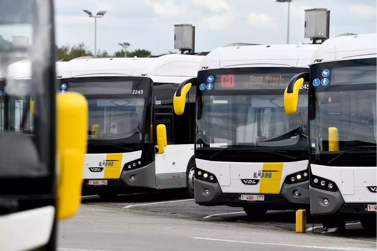 4 op 10 ritten De Lijn rijden morgen niet door vakbondsactie