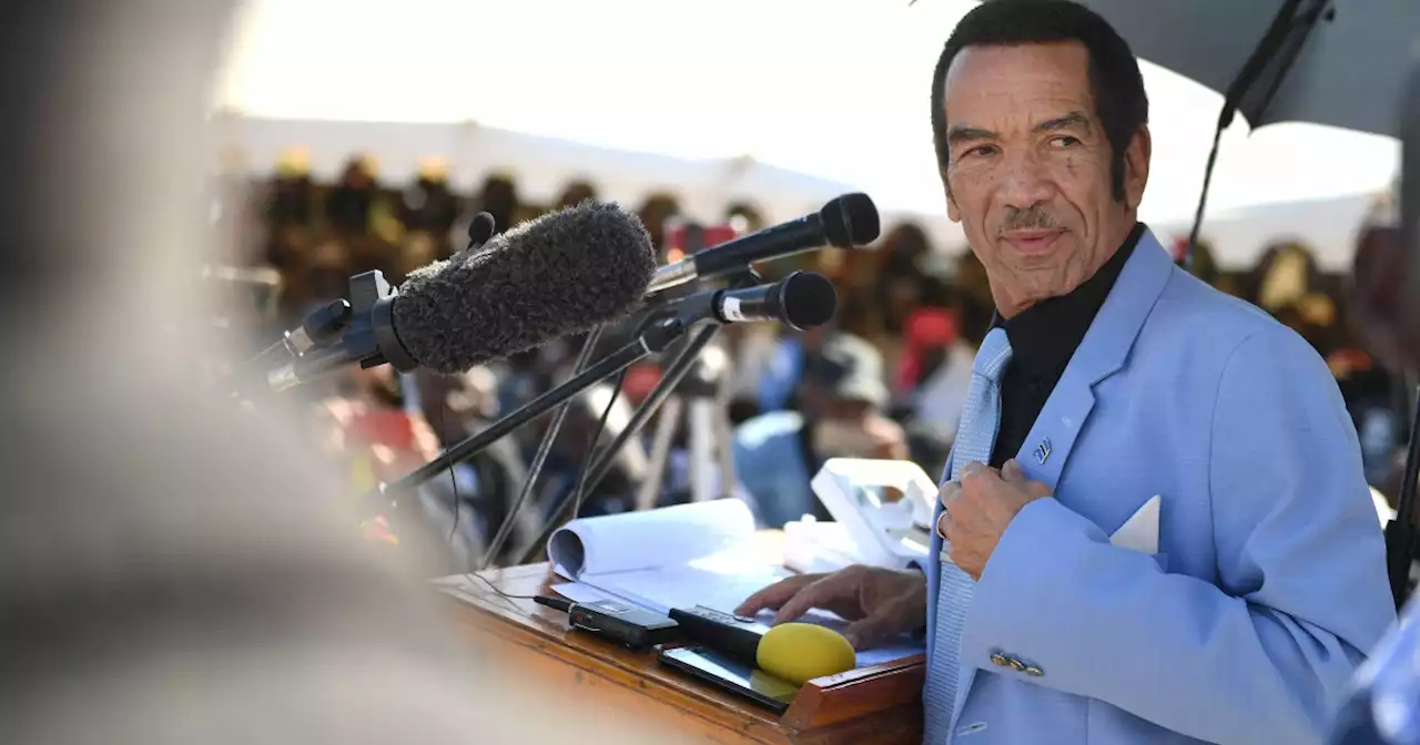 Former Botswana president in court