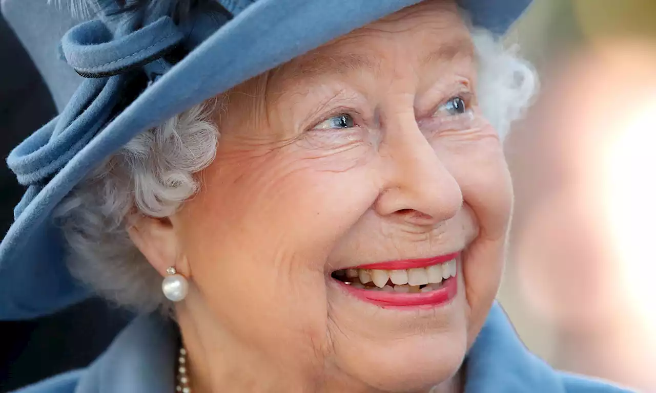 The Queen dons floral scarf and pink lipstick for birthday outing