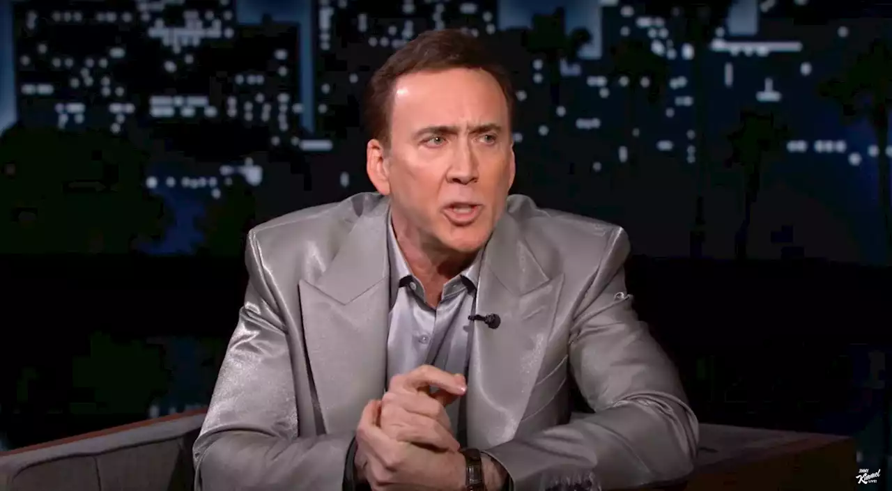 Nicolas Cage Spills The Beans On His 'Impossibly Strange' Former Pet