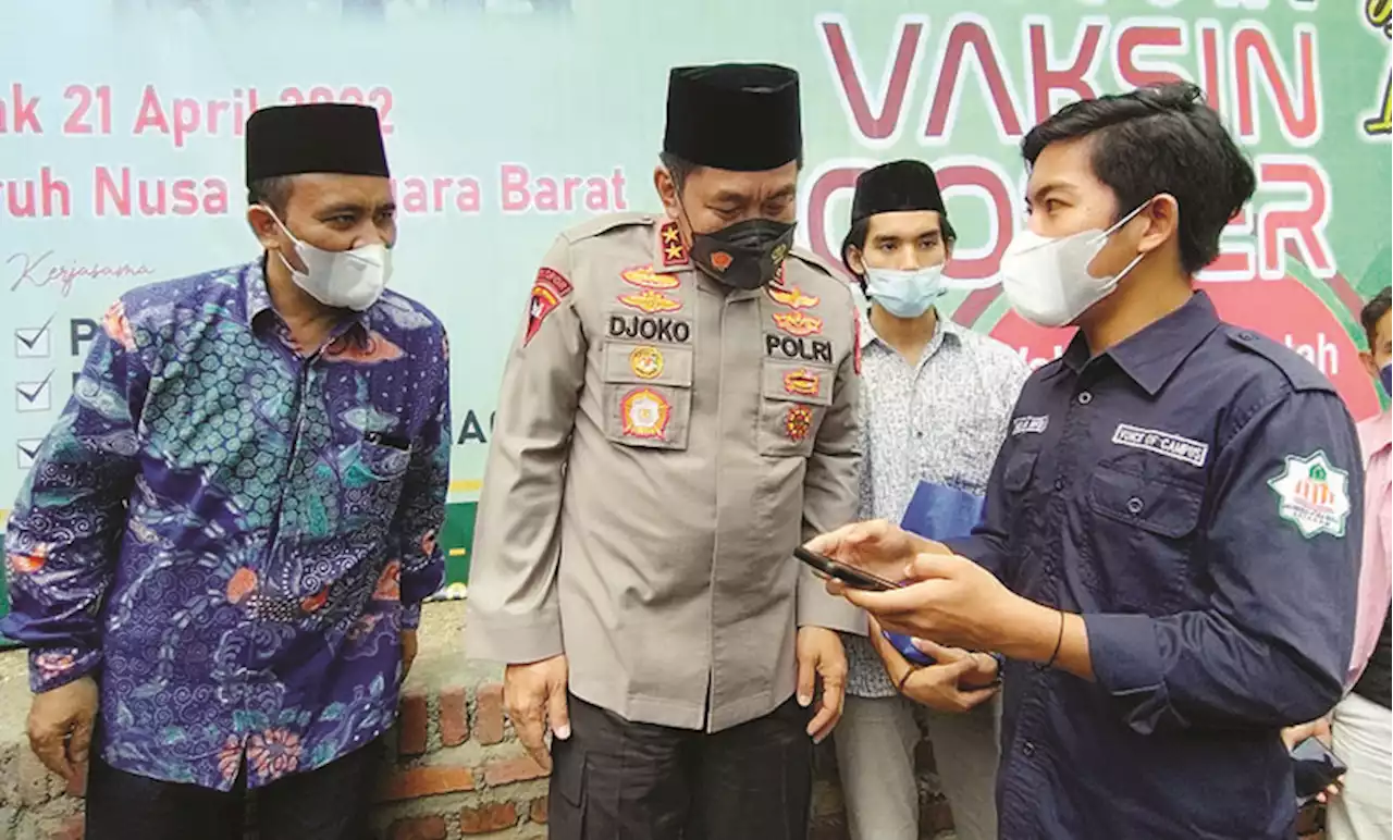 Polda Bersama PWNU NTB Salurkan 81 Ribu Dosis Vaksin Booster dalam 3 Hari