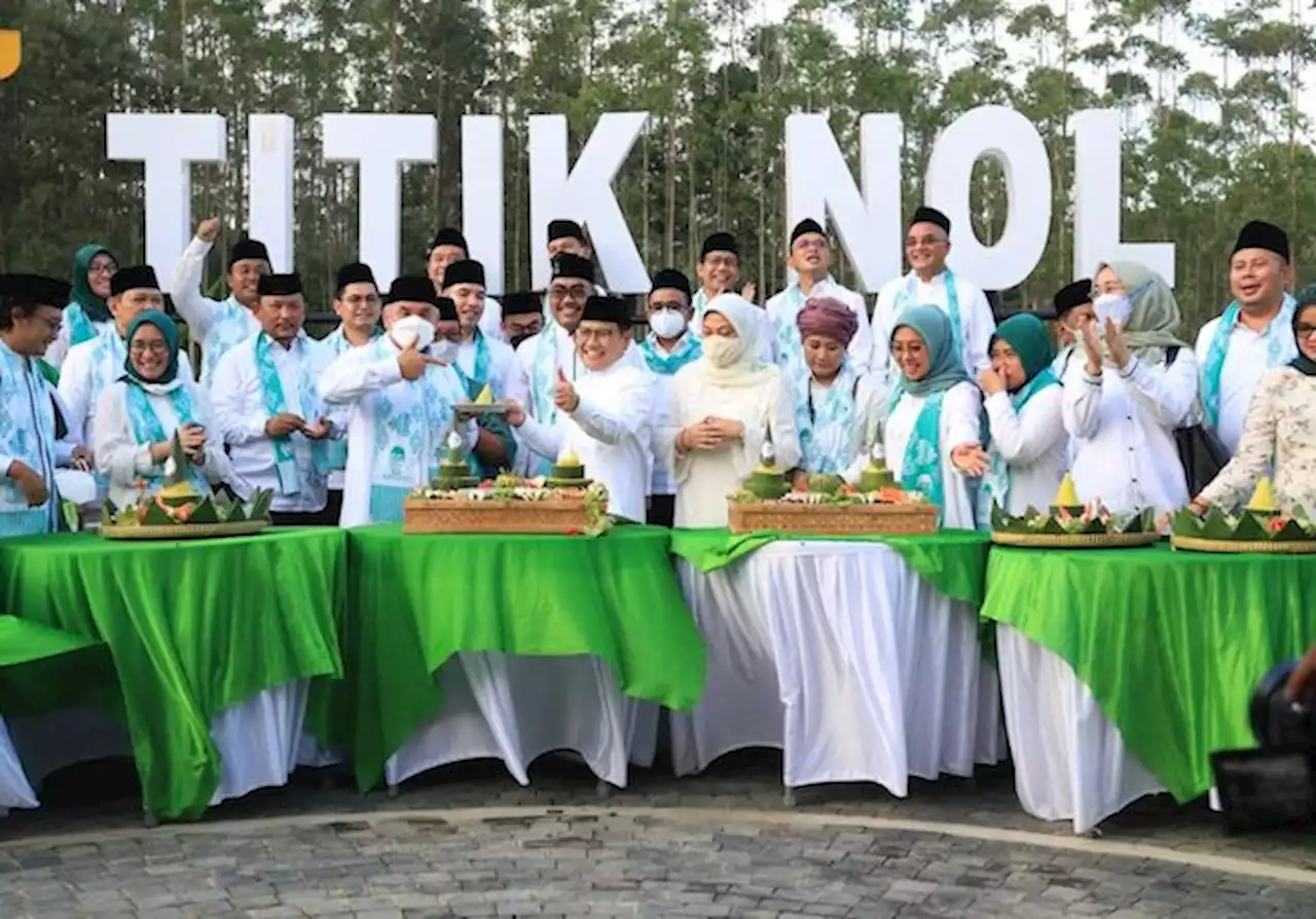 Selamatan 24 Tumpeng di Titik Nol IKN, Ini Harapan Besar Gus Muhaimin