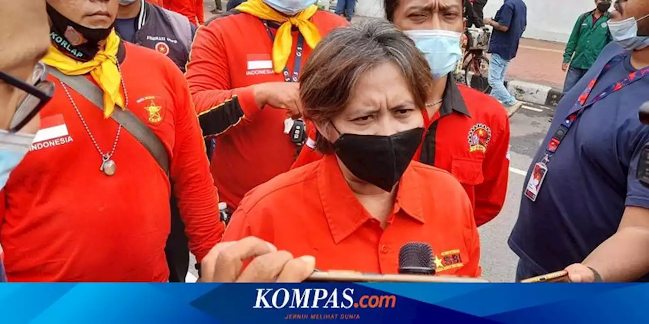 Buruh Demonstrasi di Depan Gedung DPR, Ketua KASBI: Tidak Usah Khawatir, Aksi Ini Damai