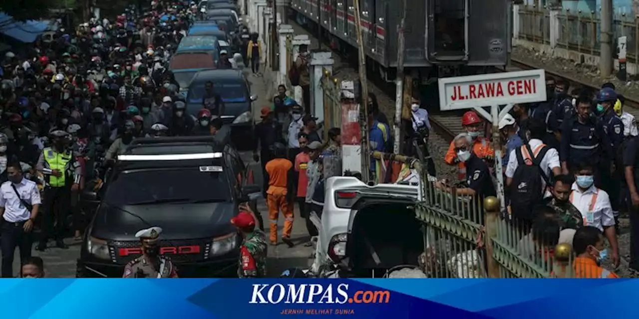 Imbas Kecelakaan, Pelintasan KRL di Rawa Geni Ditutup Permanen