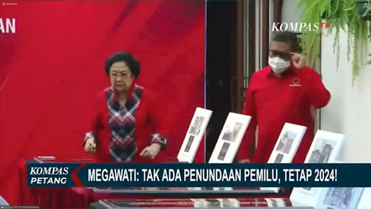 Ketum PDIP Megawati Tegaskan Tidak Ada Penundaan Pemilu 2024