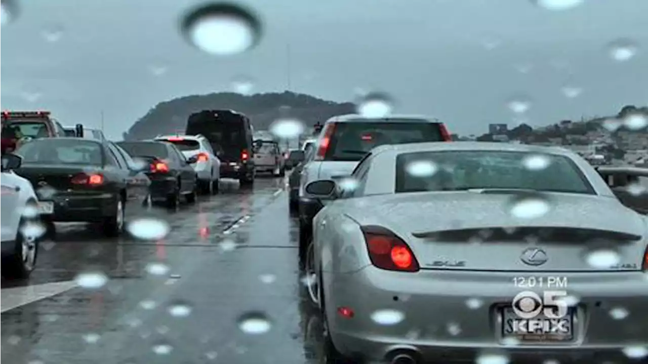 First Alert Weather: Spring Storm Soaks Bay Area Roadways For Morning Commute