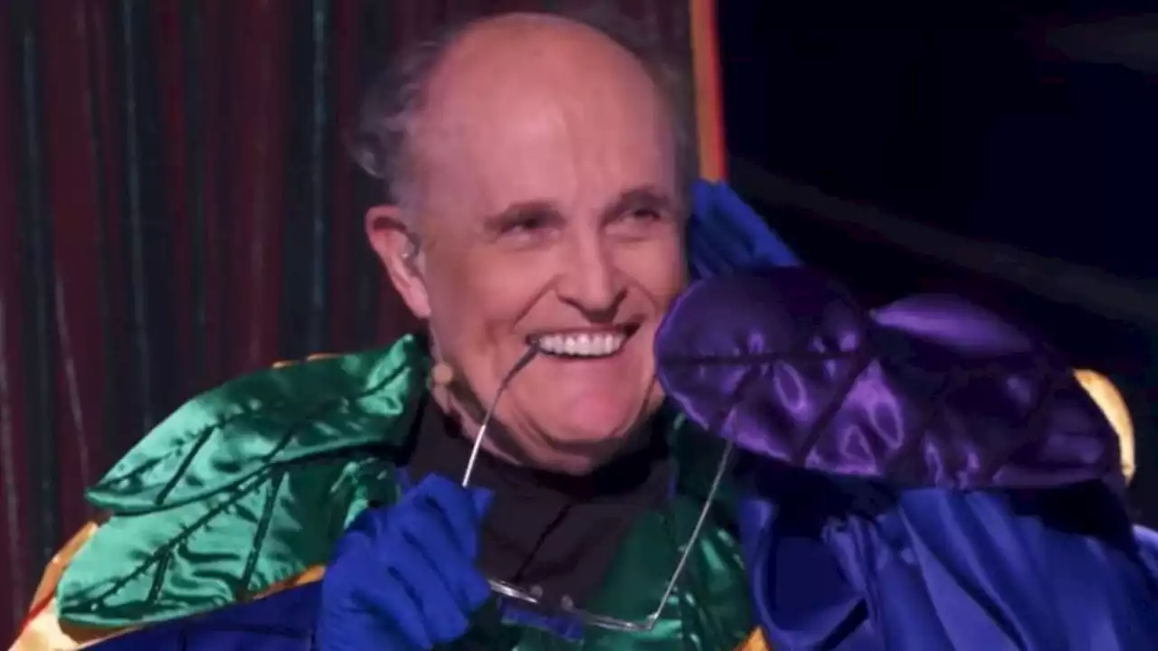 The Masked Singer US judge walks off during Trump lawyer Rudy Giuliani reveal