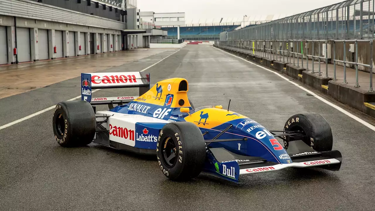 Nigel Mansell collection heading to auction, including two F1 cars