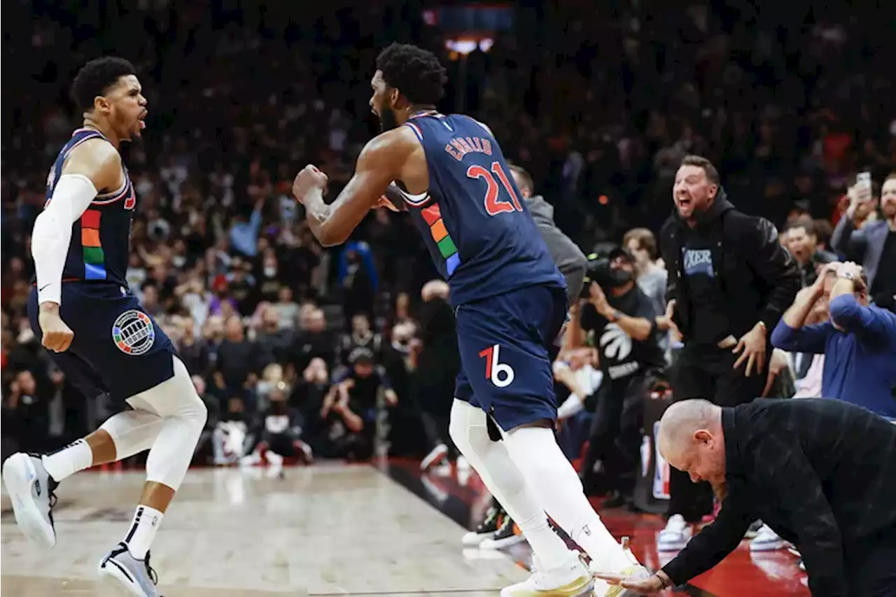 Sixers’ Joel Embiid puts Raptors demons to rest, draining buzzer-beater and placing 2019 loss behind him