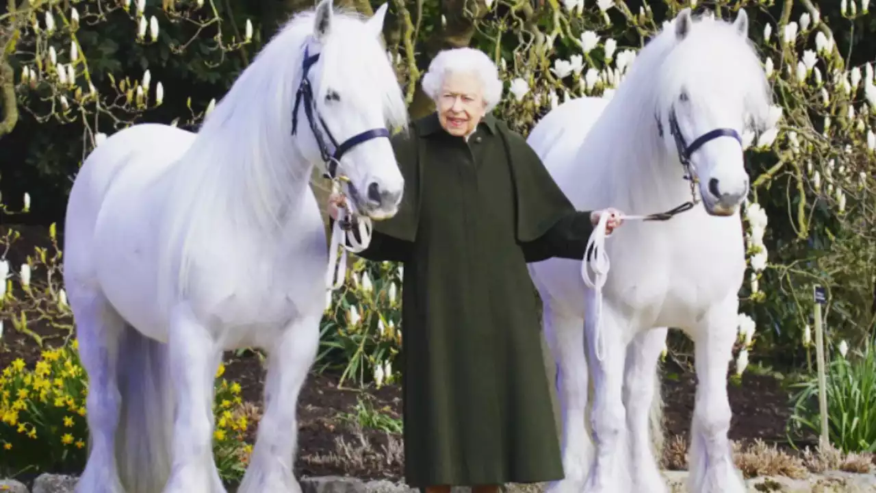 Il compleanno in campagna della Regina Elisabetta: la foto con i pony