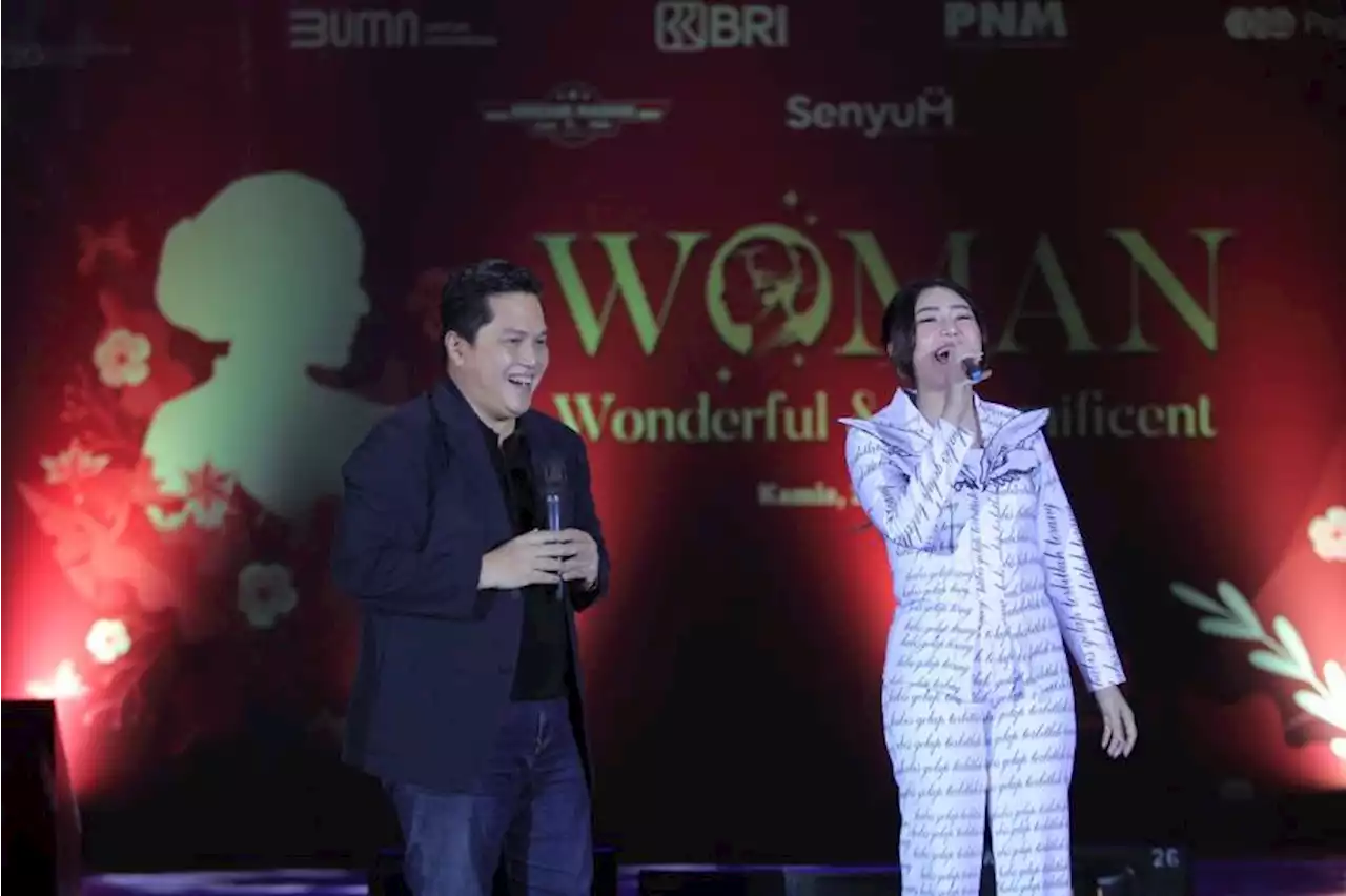 Erick Thohir dan Via Vallen Luncurkan Lagu Mekaar |Republika Online