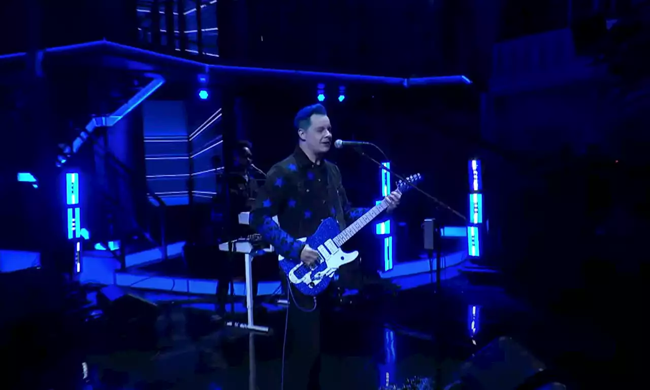 Watch Jack White's Raucous Performance of 'What's the Trick?' on 'Colbert'